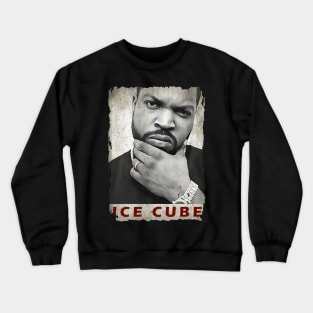 Vintage Portrait of Ice Cube Crewneck Sweatshirt